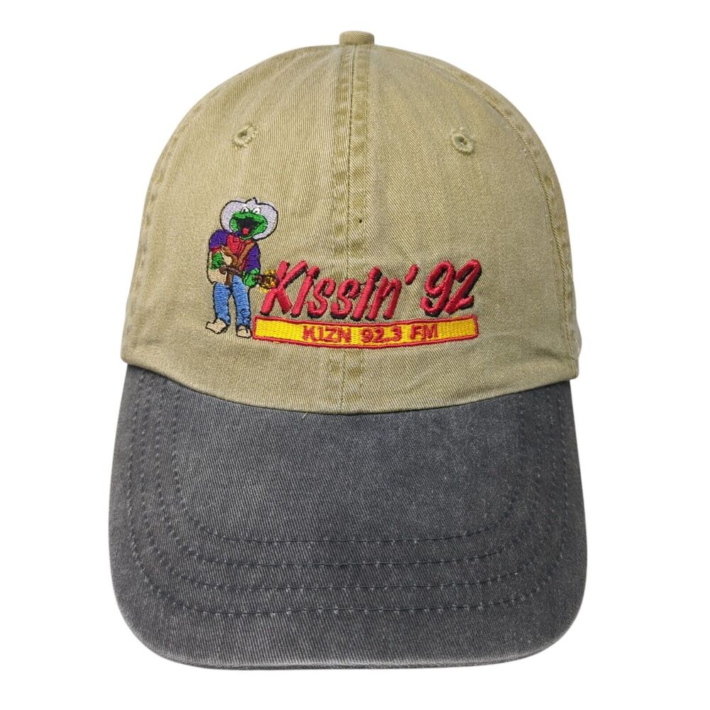 Kissin' 92 KIZN 92.3 FM Baseball Cap Multicolor OS Adjustable Cotton Deluxe Caps